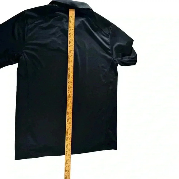 Nike Golf Tour Performance Dri-Fit Short Sleeve Golf Polo Shirt Men's M Black - Picture 3 of 13